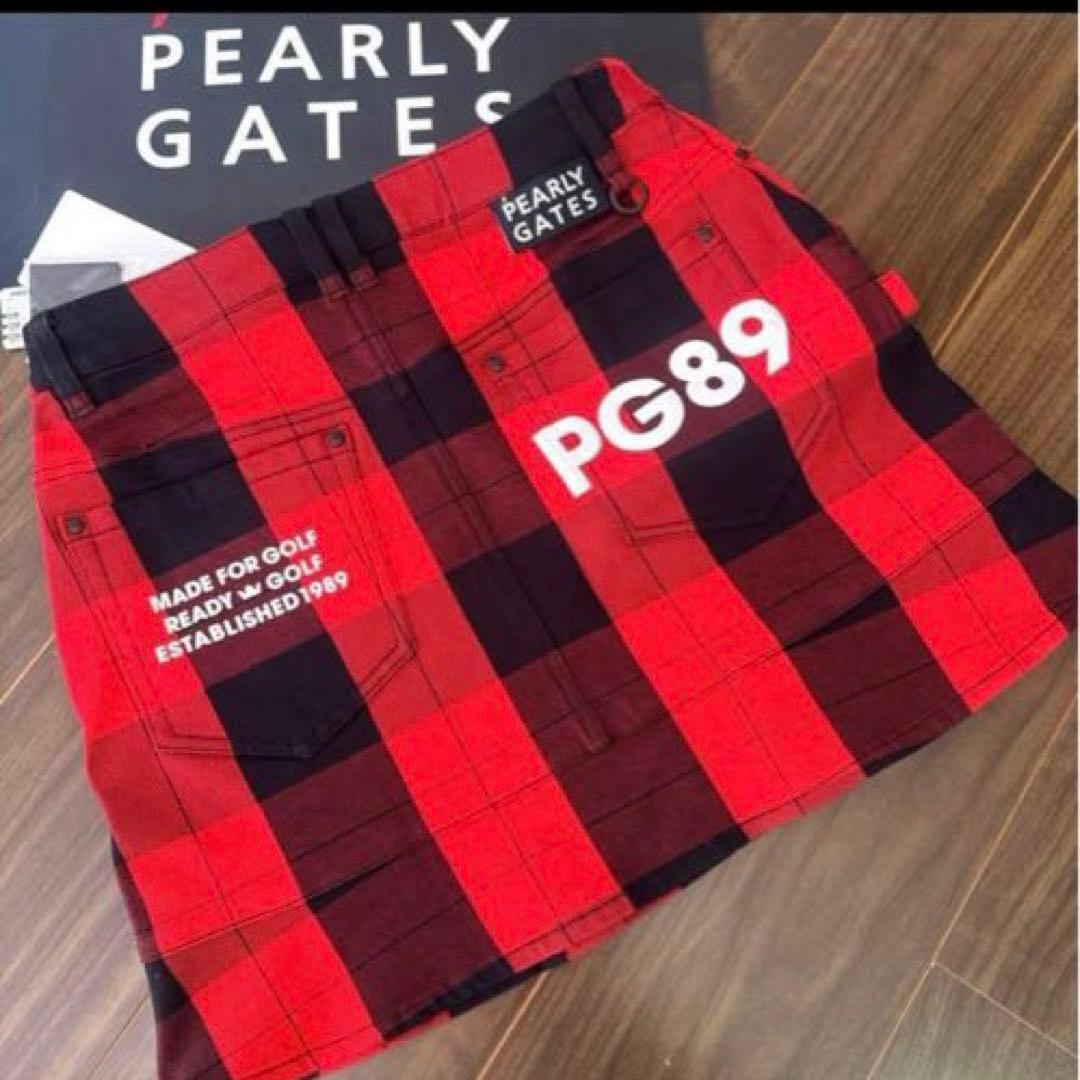 新品‪ ︎︎︎︎❤︎35.200円PEARLY GATES パーリーゲイツ スカート １