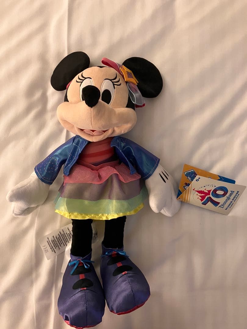 カルフォルニアディズニー70周年記念 ミッキーとミニー ぬいぐるみセット