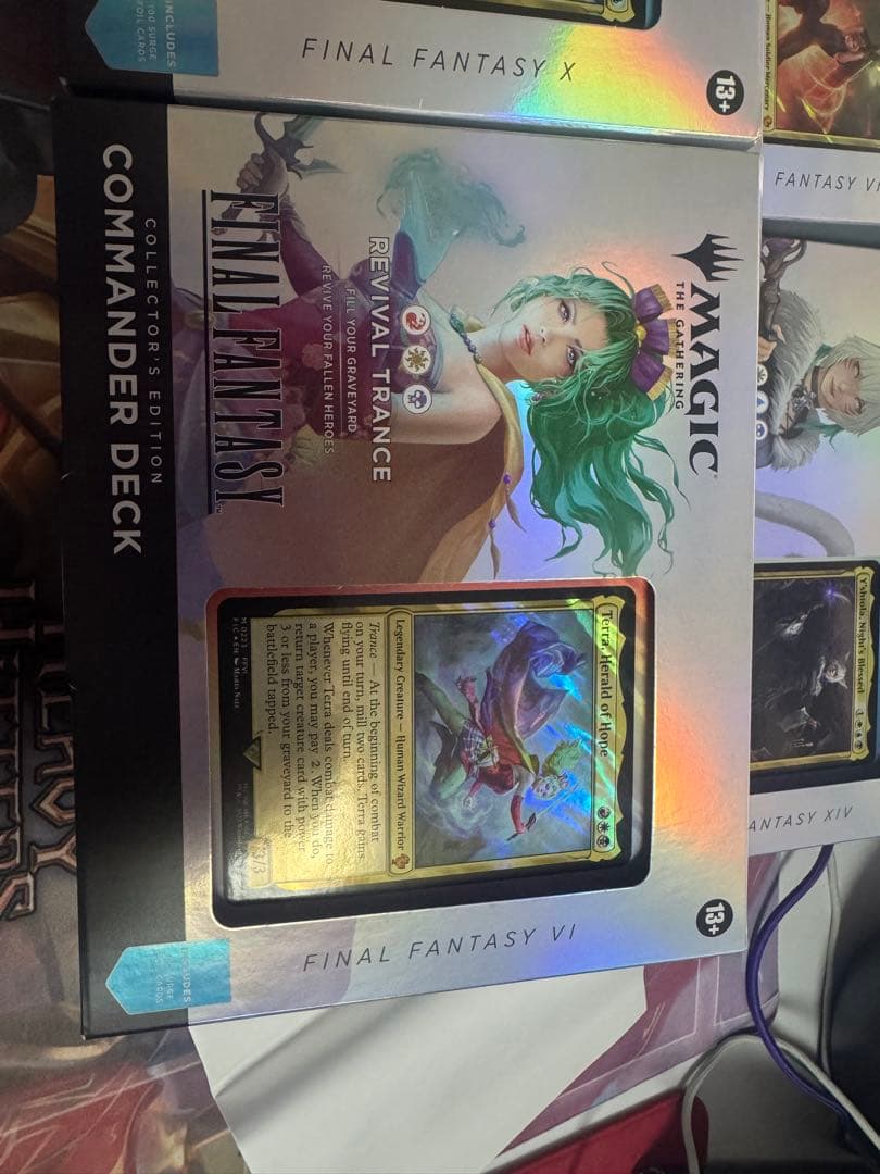 MTG FF コレクター版統率者デッキ 英語 4種セット ファイナルファンタジー