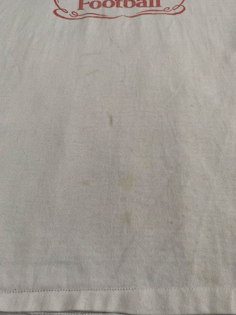 雰囲気抜群 80s russell vtg フットボール Tシャツ ラッセル