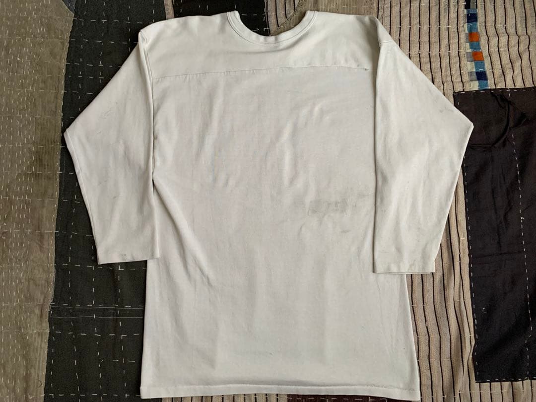 雰囲気抜群 80s russell vtg フットボール Tシャツ ラッセル