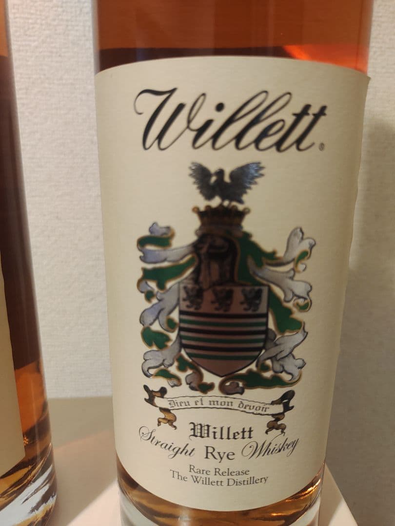 【２本セット】Willett Family Estate Rye 4年
