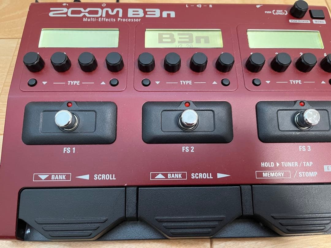 【今週土日最終値下げ】ZOOM B3n マルチエフェクター