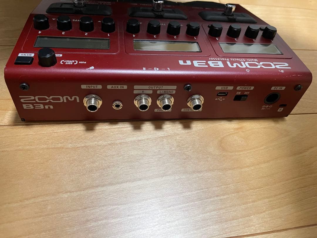 【今週土日最終値下げ】ZOOM B3n マルチエフェクター