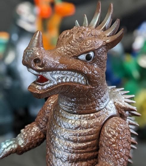 ゴジラ＆ガイガン＆キングギドラ＆アンギラス他（ブルマァク復刻）６体セット＋２