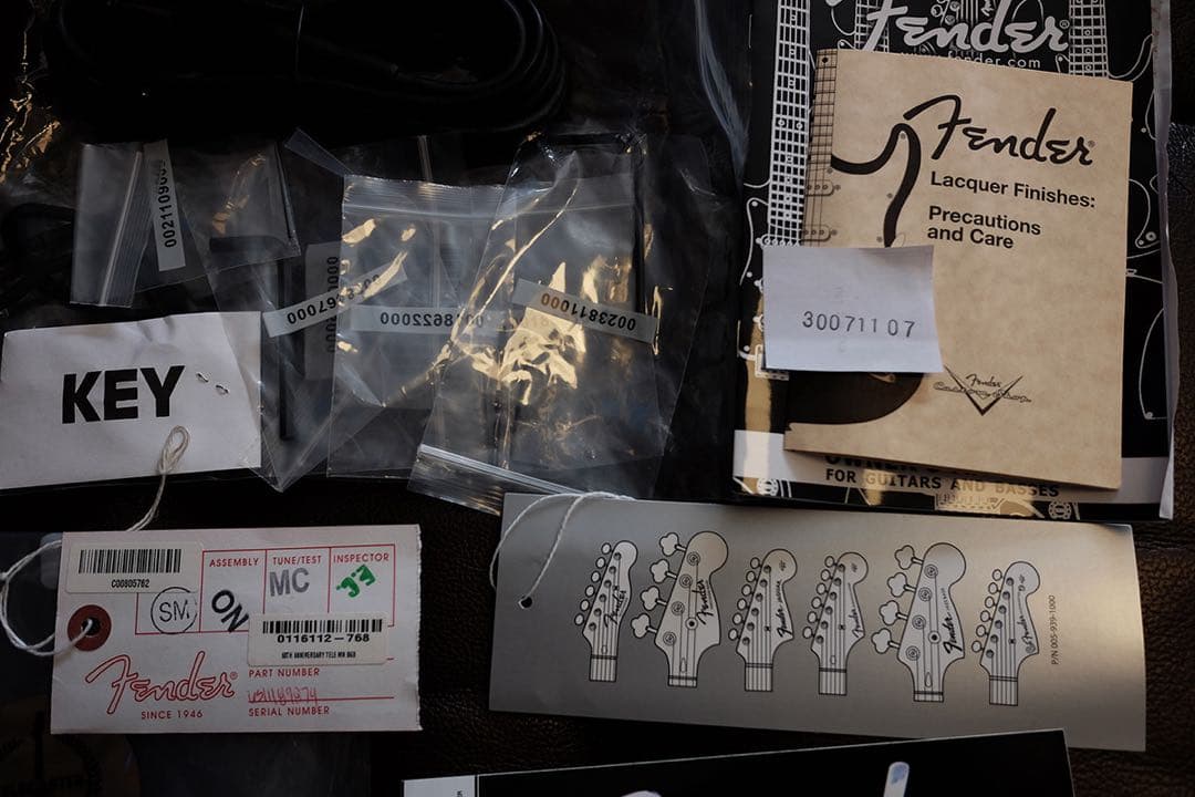 Fender USA 60th Anniv Telecaster 2011年製