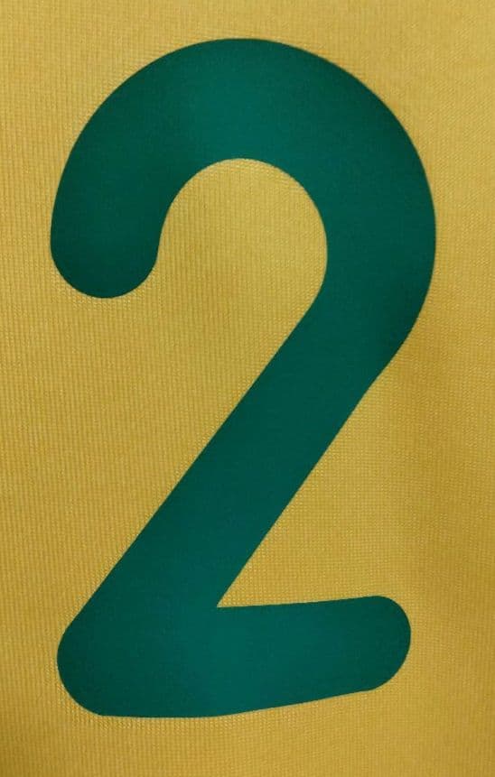 ナイキ ブラジル代表 ゼ・マリア #2 ユニフォーム 00/02ホーム紙タグ付き