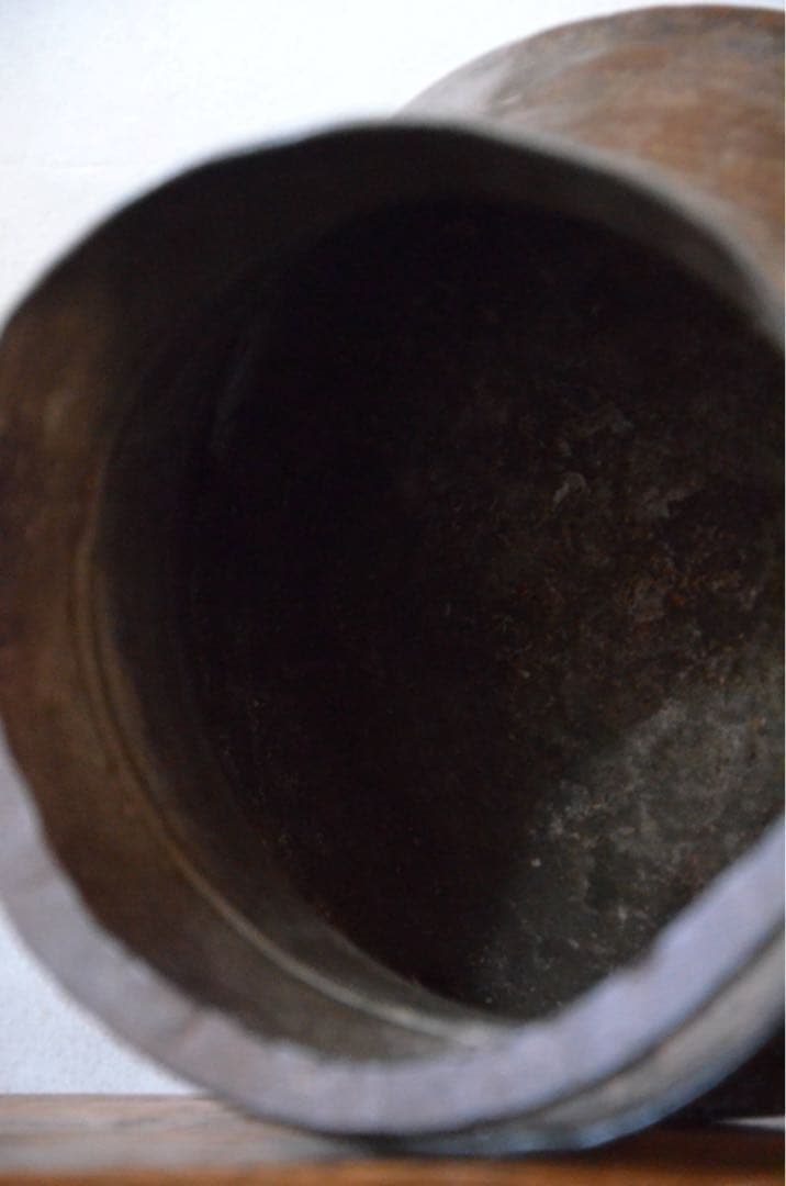 銅製の吊りポット（イギリス製）