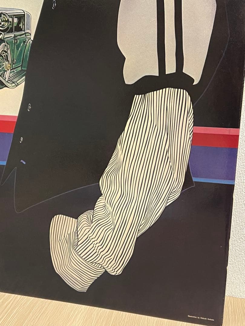 超希少・小玉英章　Tenderタバコ　販促パネル　アートパネル