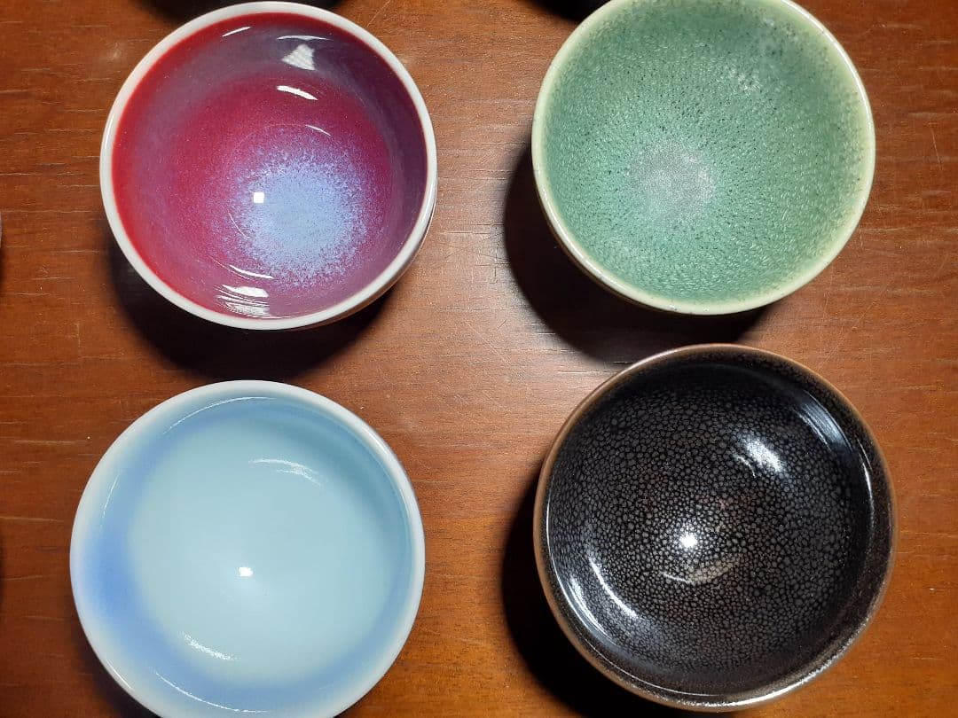 真右ェ門 面白いぐい呑み16色揃い 真右衛門 真右エ門 九洲夫 参考価格11万円