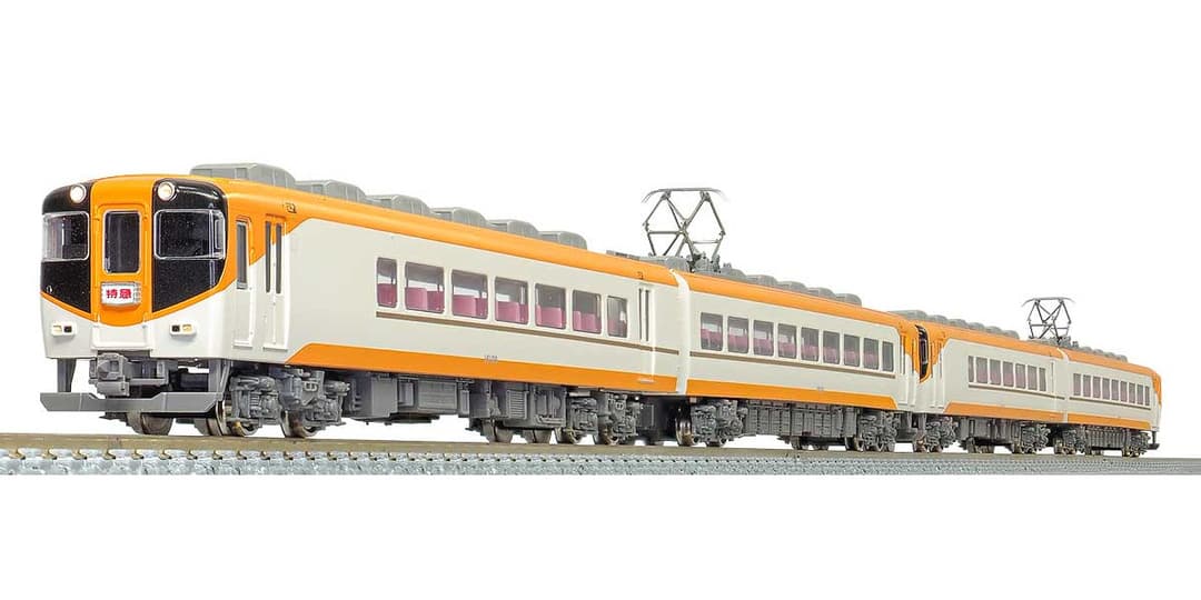 グリーンマックス 31646 近鉄16000系(喫煙室付・新塗装)4両セット