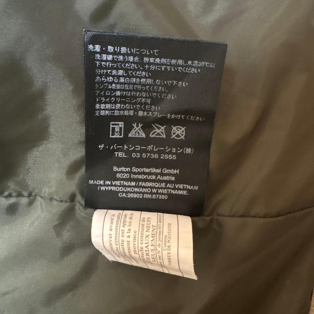 BURTON ウェア上下セット　M size