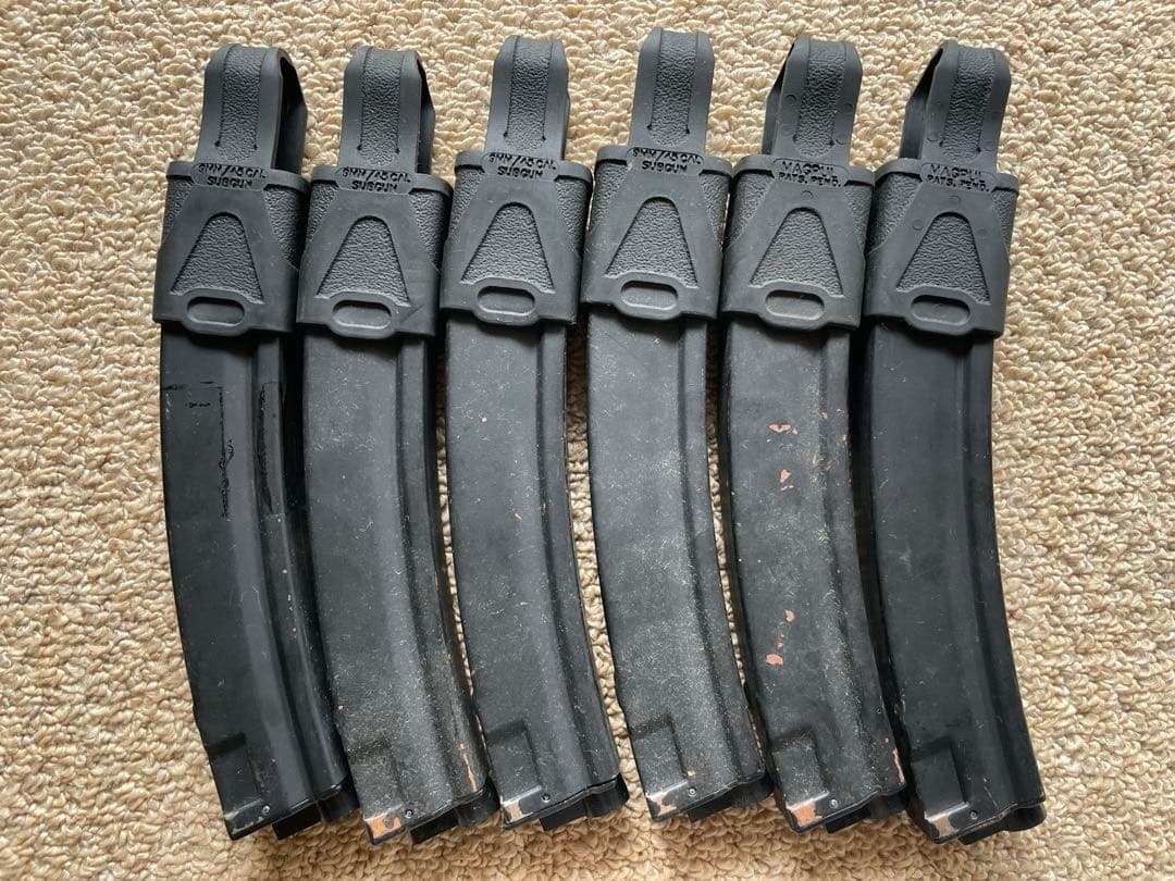 東京マルイ電動ガンMP5マガジン合計9本＋マガジンクリップ3個