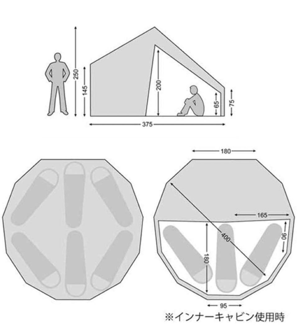 【限定版OC 100%・送料込み】ノルディスク アスガルド12.6フロア付
