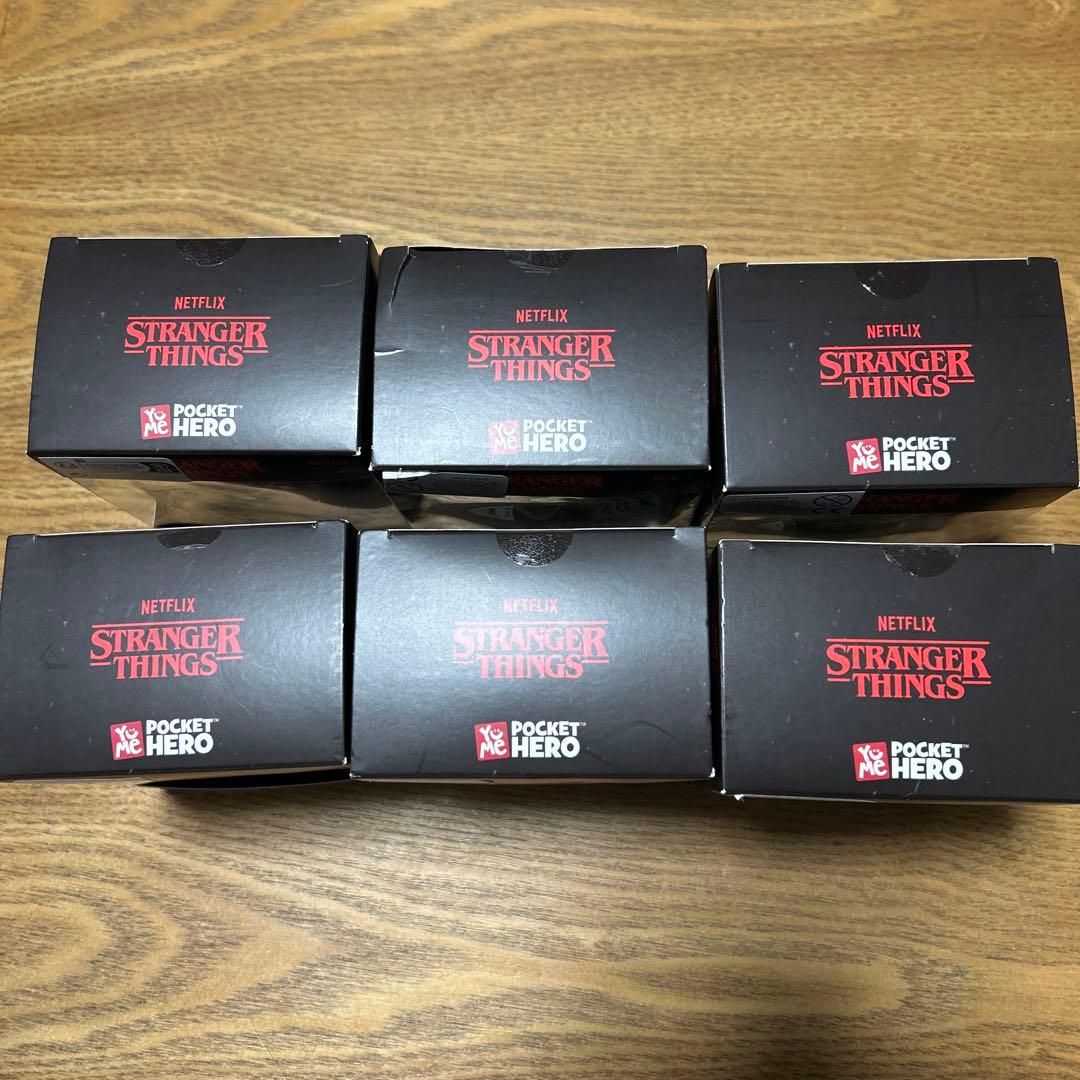 即決可⭐︎最安値✴︎ストレンジャーシングス フィギュア キーホルダー コンプリート