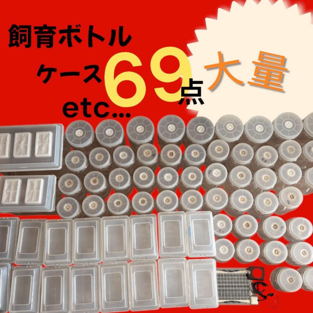 カブトムシ　虫　飼育ケース　飼育ボトル　まとめ売り　パネルヒーター