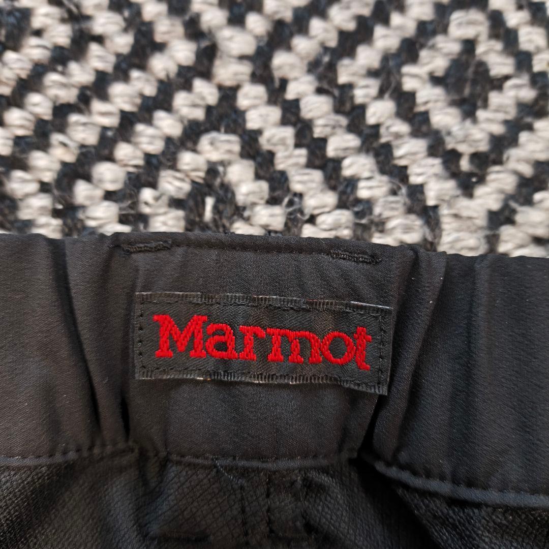 未使用　ビームスゴルフ　マーモット　パンツ　ブラック　グリーン　Sサイズ