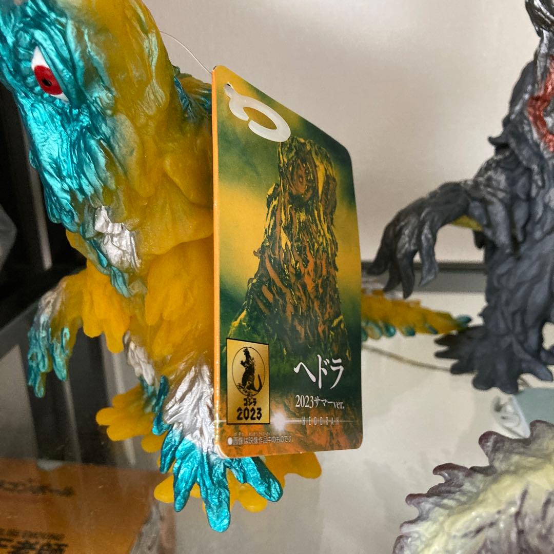 ムービーモンスターシリーズ ヘドラ ソフビ 4体セット