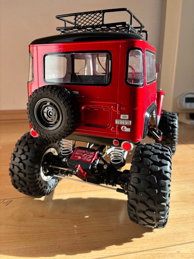 ま*き様 【新品！4WS！防水！】タミヤ CR-01 トヨタ ランクル40 フル