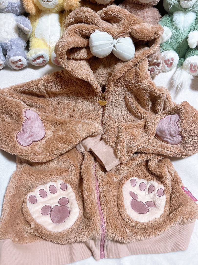 【お得!】ディズニー ダッフィーフレンズ ぬいぐるみ パーカー まとめ売り秋冬
