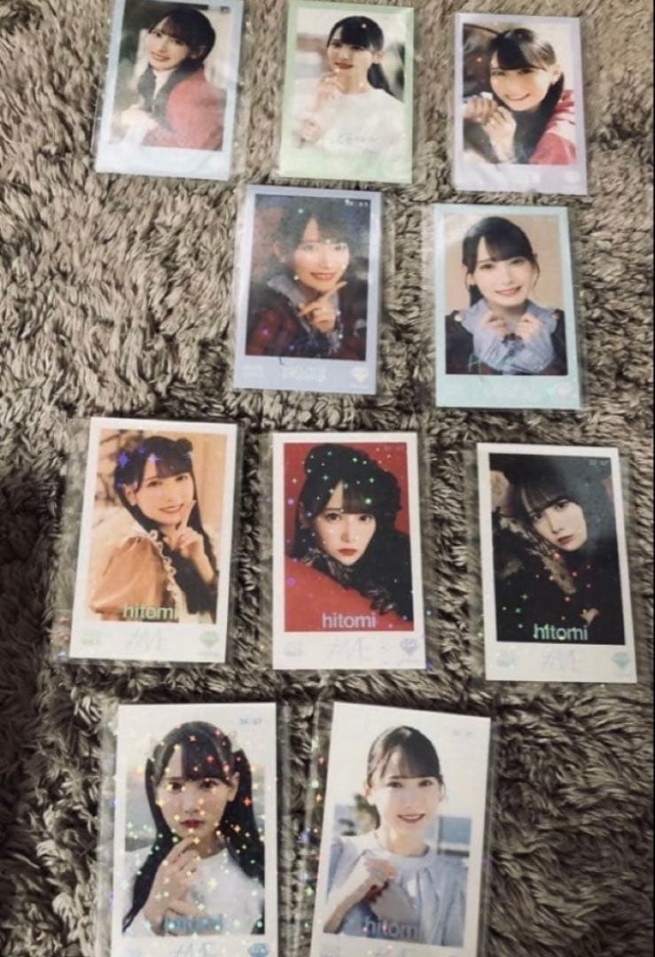 鈴木瞳美　ミニフォト　ノイミー　コンプ　ミニフォトカード　まとめ売り