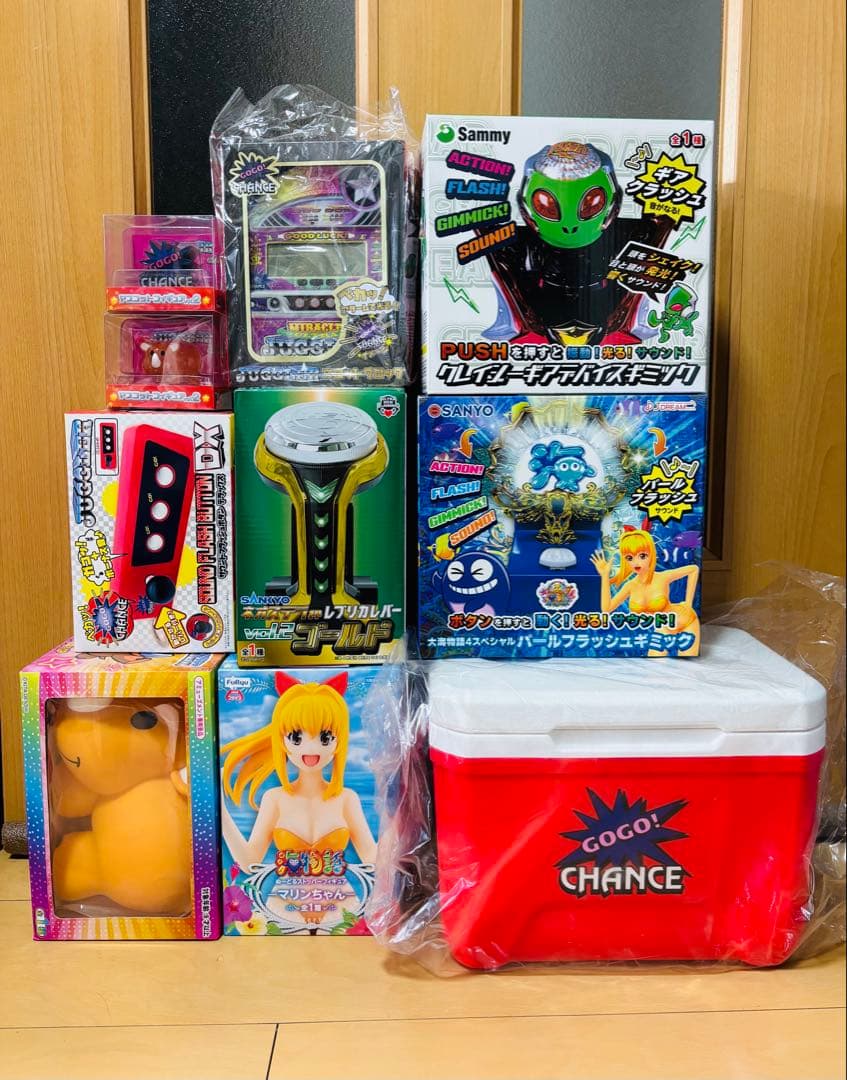 新品未開封 パチンコ スロット プライズ限定品まとめ売り ジャグラー 海物語