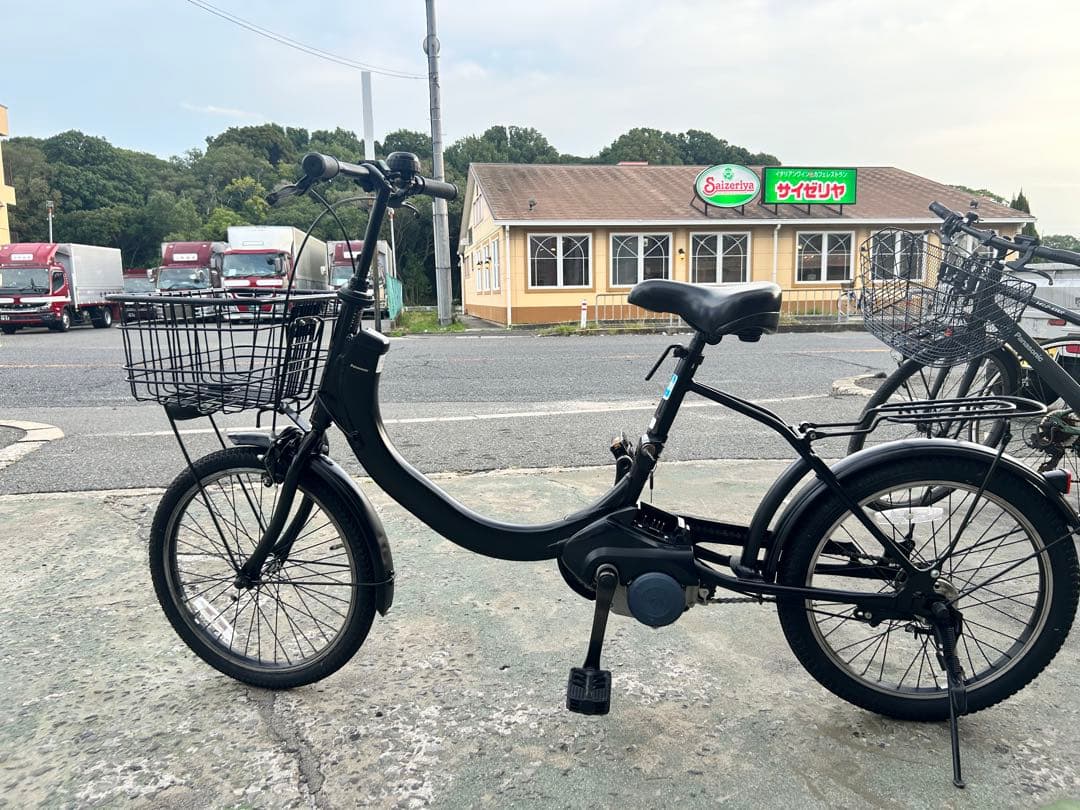 No.517パナソニックSW BE-ELSW01 電動アシスト自転車20インチ