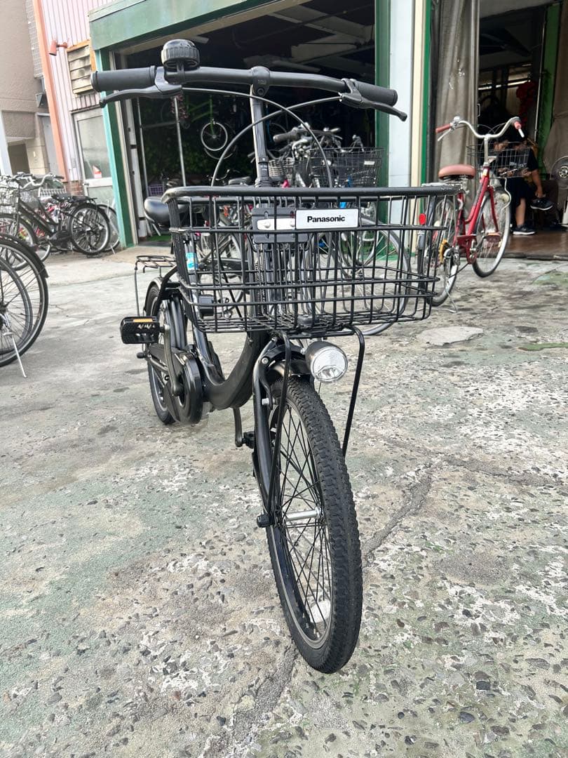 No.517パナソニックSW BE-ELSW01 電動アシスト自転車20インチ