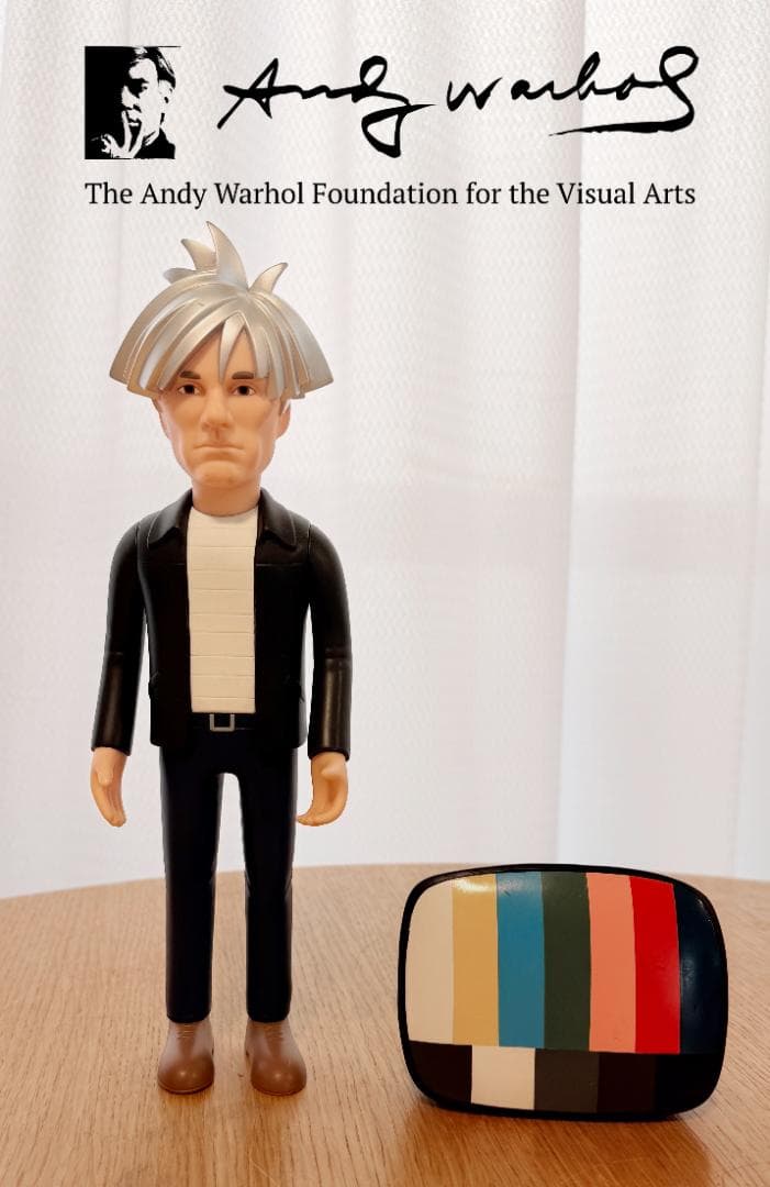 VCDアンディ ウォーホル メディコムトイ 80’sSTYLE テレビヘッド付