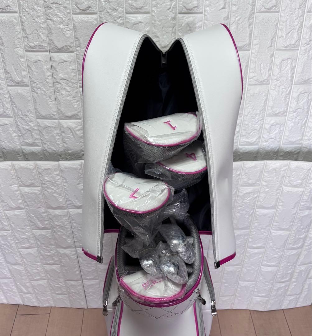 じん様新品PERSON'S レディース ゴルフクラブセット 8本キャディバック付