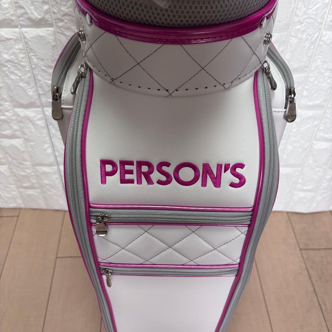じん様新品PERSON'S レディース ゴルフクラブセット 8本キャディバック付