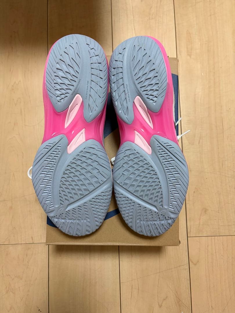 高橋蘭　シューズ　ASICSスカイエリートff3 ピンク　27.0cm