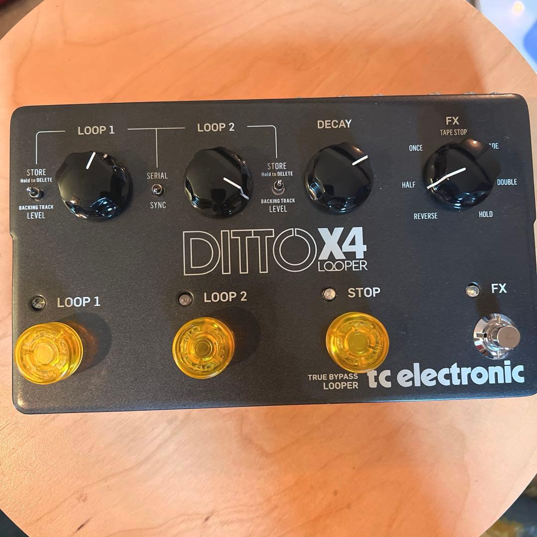 ギター TC ELECTRONIC Ditto x4 Looper