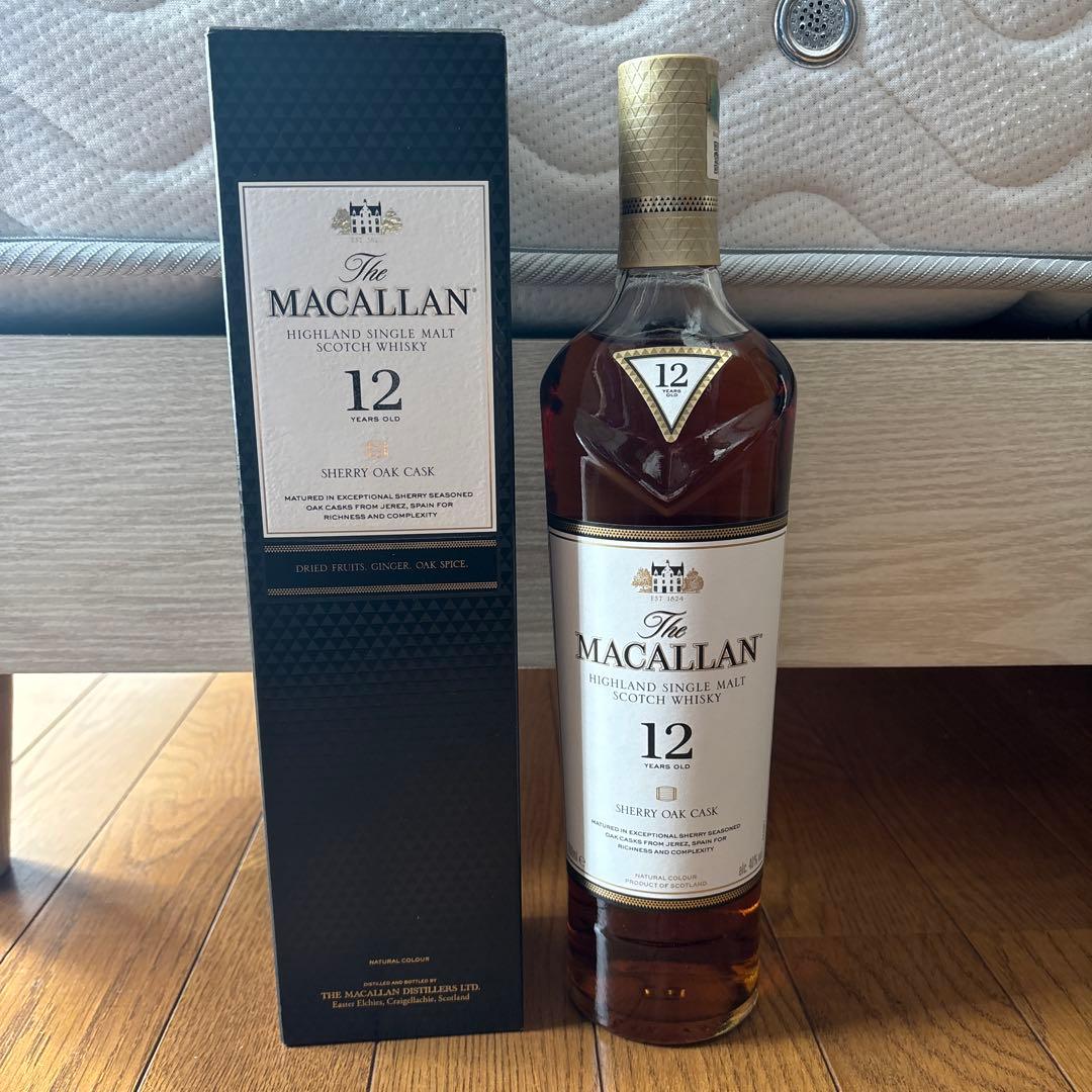 ウイスキー The Macallan 12 Year Old 700ml
