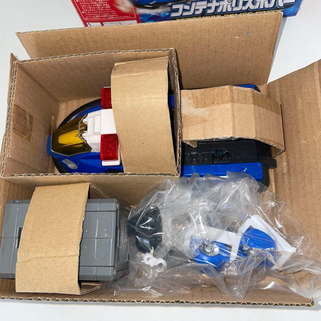 劇レア トミカ ハイパーブルーポリス コンテナポリスホバー 未使用品