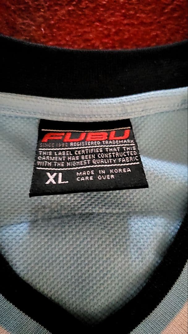 FUBU ゲームシャツ BRONX Logoアメフト ジャージ