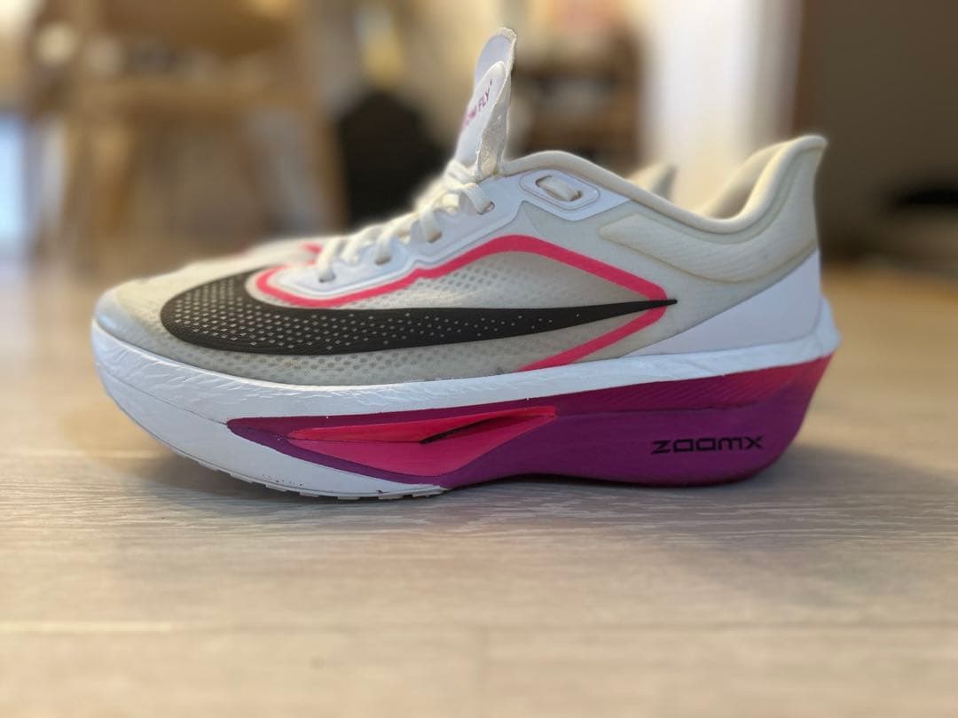 Nike Zoom Fly 6 サイズ27.5cm ホワイト/ブラック/ピンク