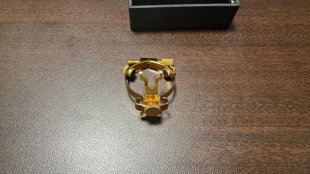 JLV Gold 24K アルトサックス リガチャー 金メッキ GP