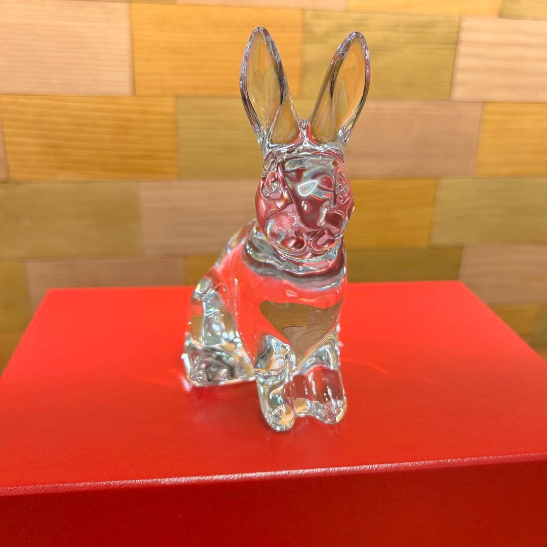 【美品】Baccarat バカラ 干支 オーナメント　 うさぎ　卯