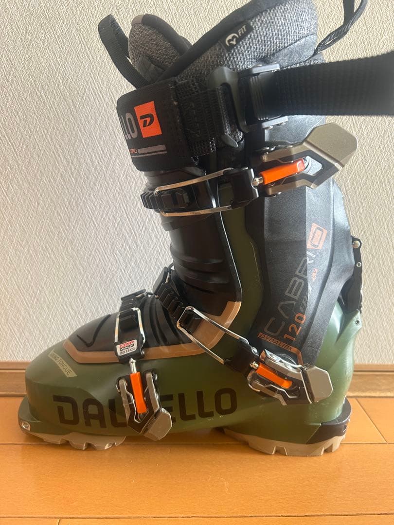 DALBELLO Cabrioスキーブーツ グリーン　25.5