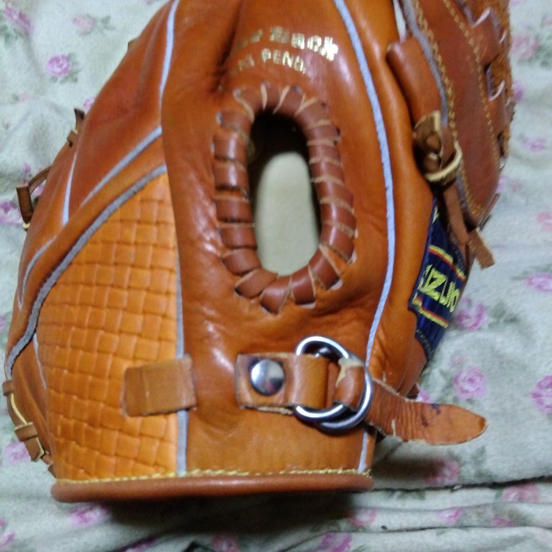 ミズノ GIANTS レザーグローブ ブラウン小林繁 バージョン