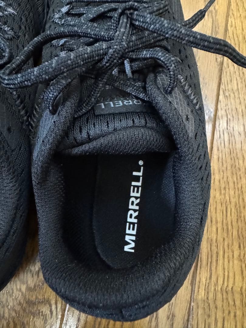 美品！MERRELL ベイパ―　グローブ６ /24.5/ブラック