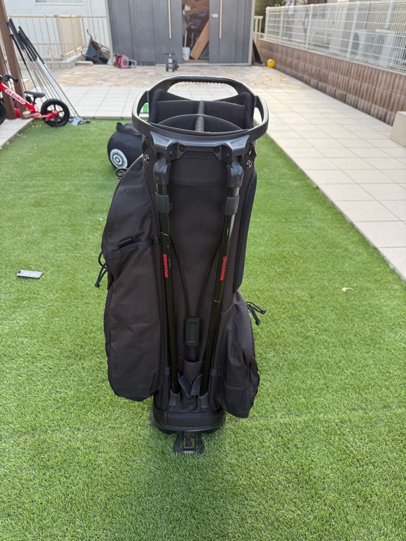 ブリーフィング　キャディーバックブラック