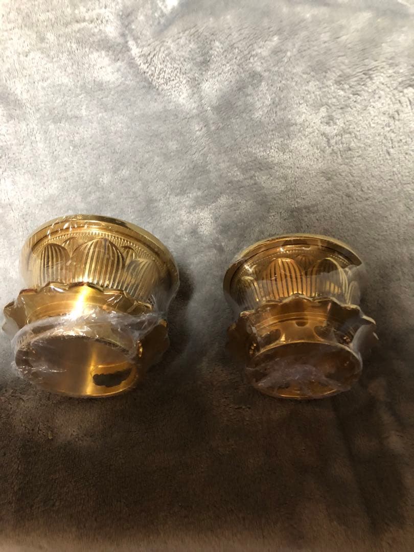 仏教・密教法器　洒水器　塗香器　新品未使用品