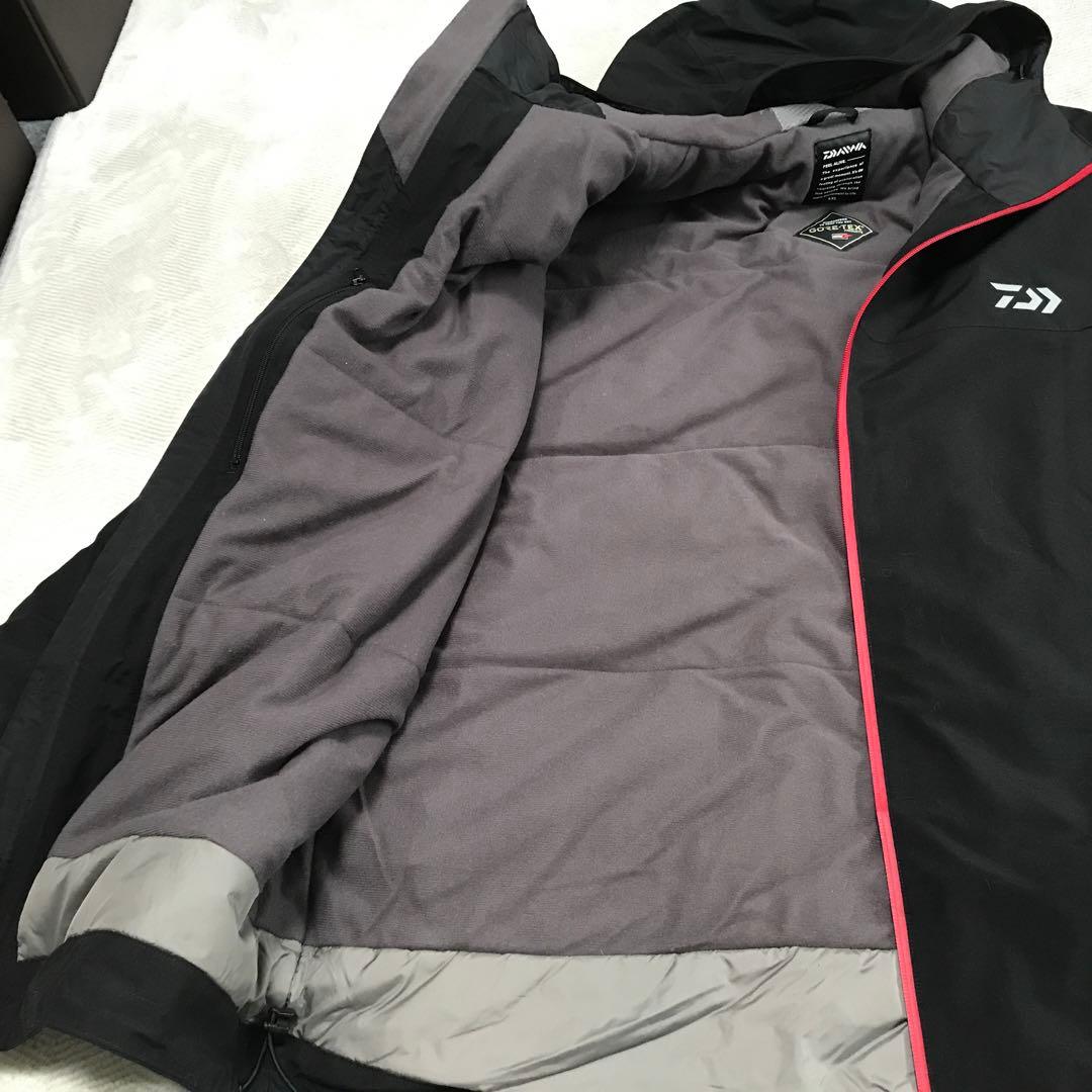 値下,フィッシングスーツ(上下セット) ゴアテックス防水素材 黒/グレー4ＸＬ