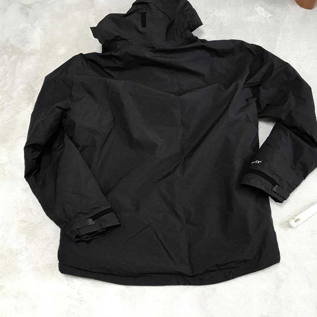 値下,フィッシングスーツ(上下セット) ゴアテックス防水素材 黒/グレー4ＸＬ