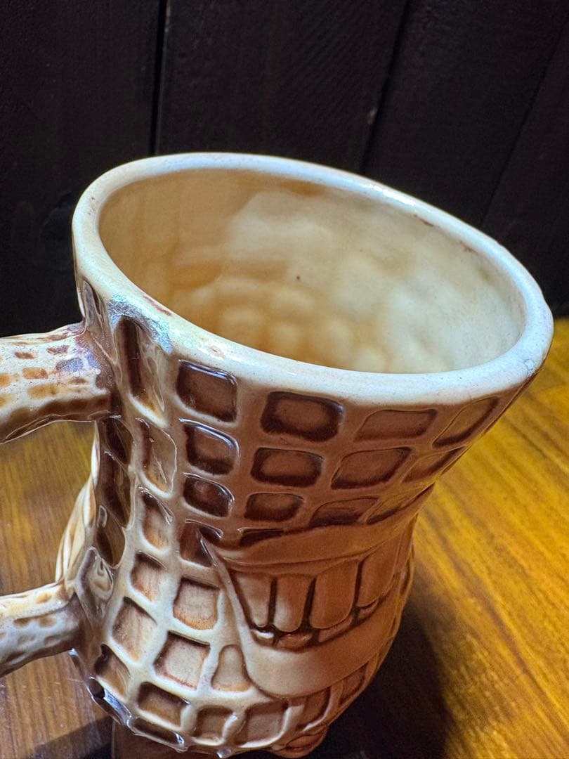 Mr.ピーナッツ風 ヴィンテージマグ（1977年 サイン入り）