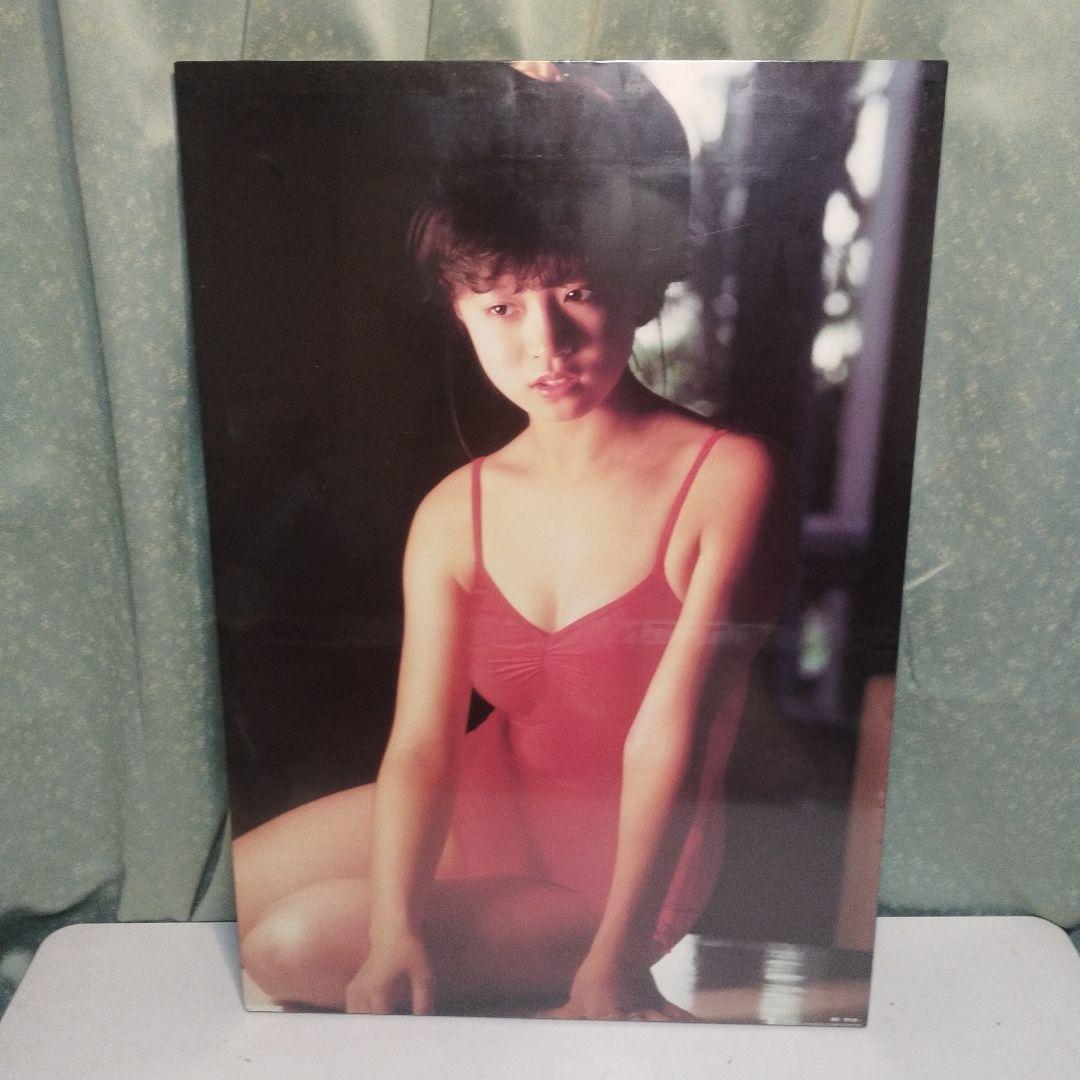 中森明菜　パネルポスター　当時物　高さ83cm 横幅58cm 大き目
