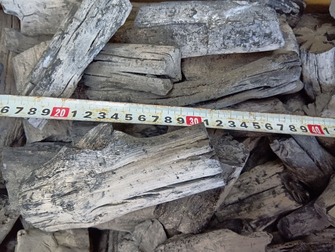 窯元直送紀州備長炭ウバメカシ荒上15kg送料込