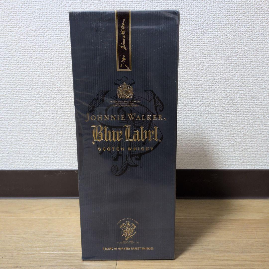 【外装フィルムも未開封】 ジョニーウォーカーブルーラベル 750ml ウイスキー